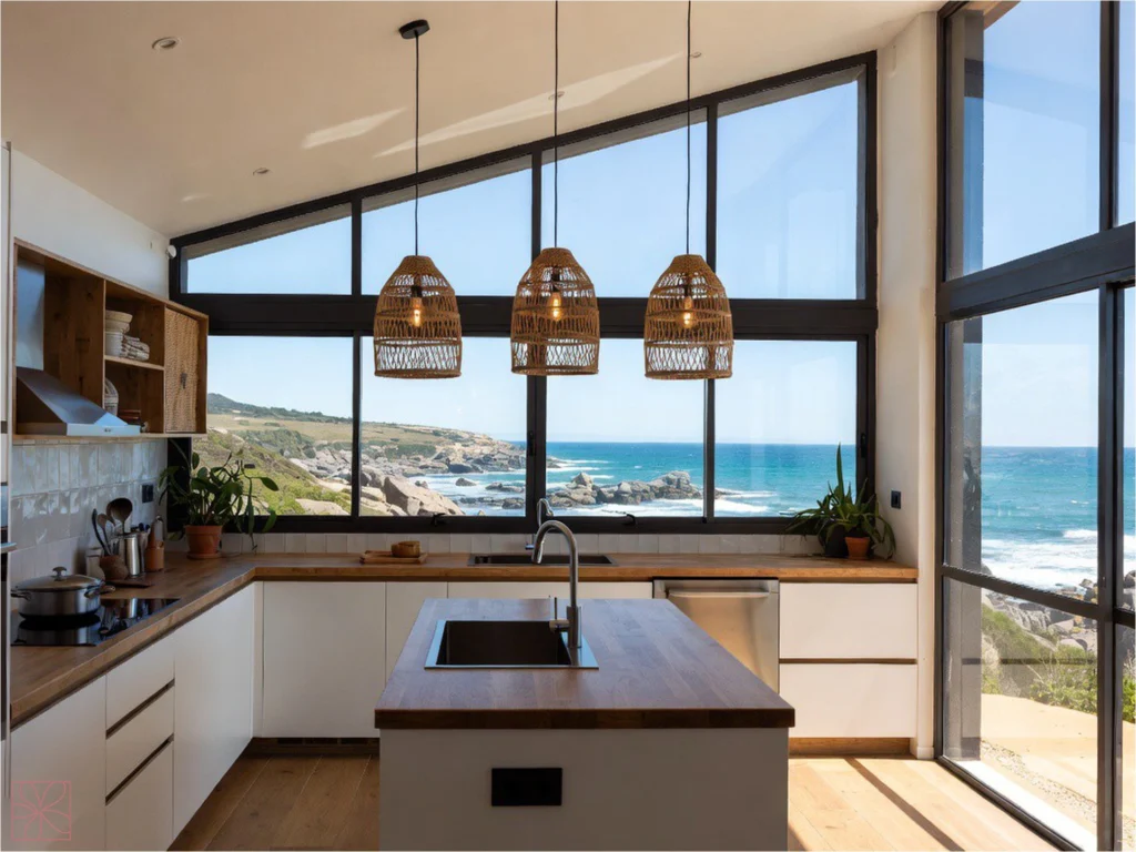 Reforma de cocina moderna y con muebles a medida en Santander, Cantabria